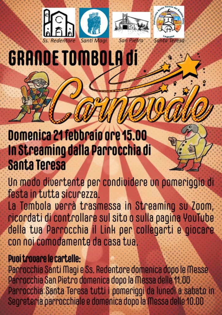 tombola carnevale 2021