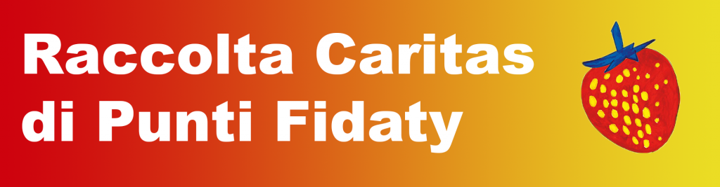 raccolta punti fidaty caritas