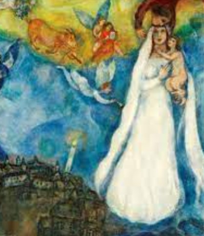 la madonna del villaggio chagall